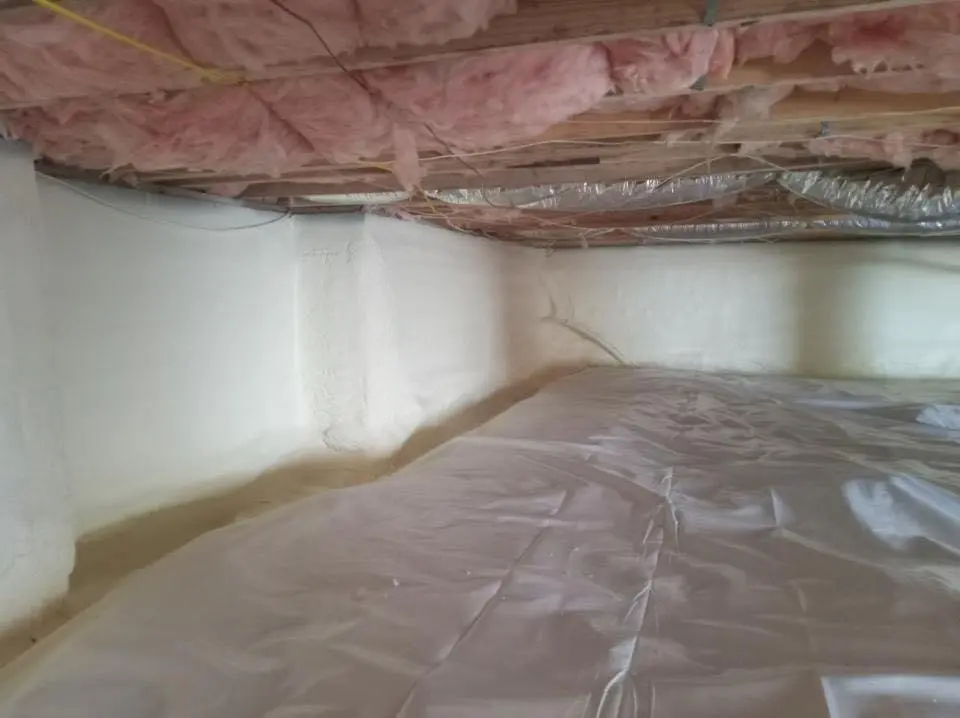 Crawl space encapsulation with closed-cell spray foam for Roof Waterproofing in Bayonet Point